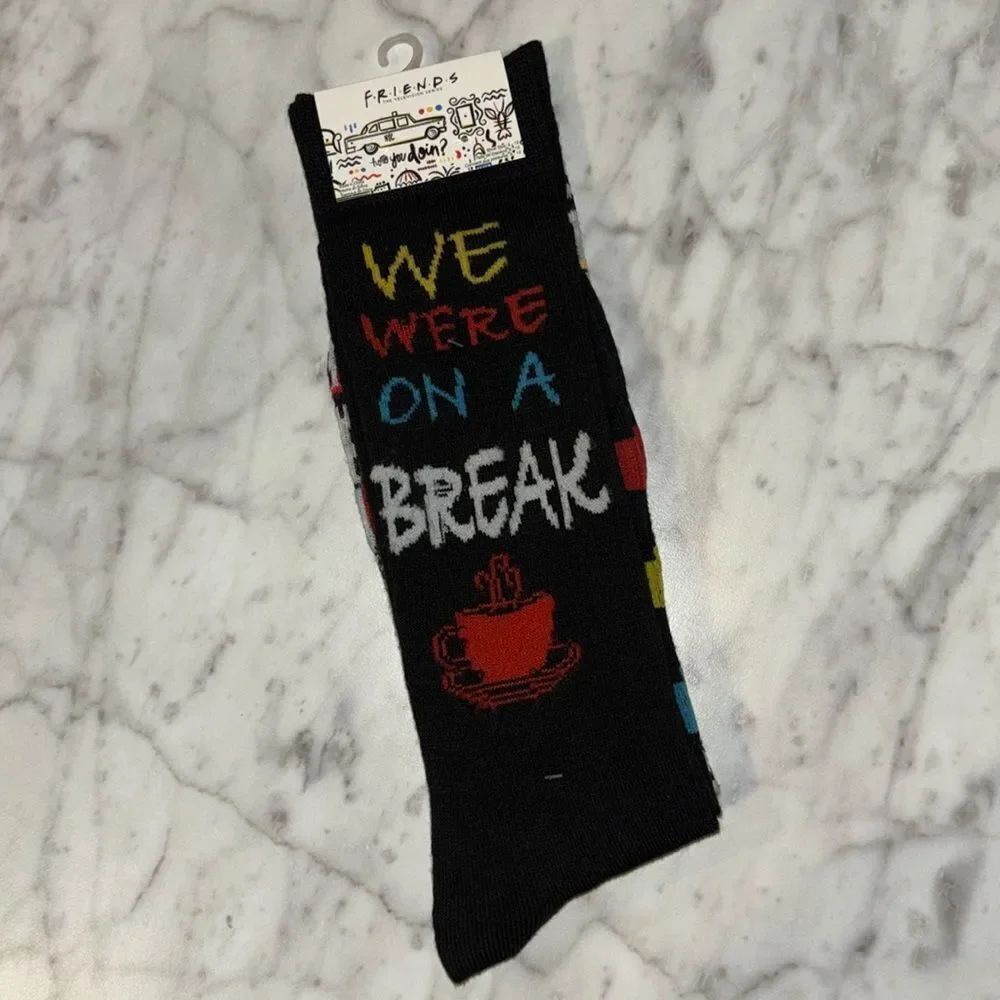 FRIENDS SET OF TWO CREW SOCKS